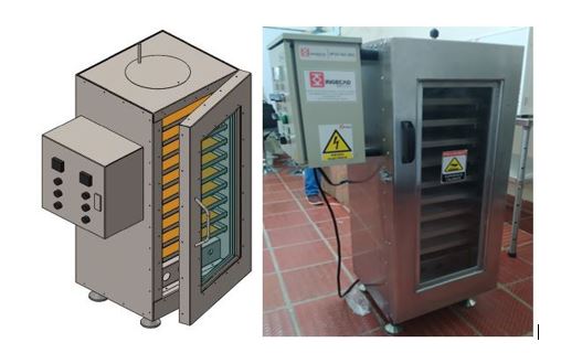 Horno secador de apicultura