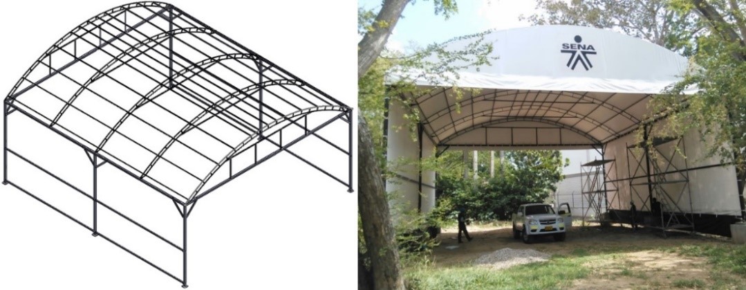 Eco bodegas (Hangares)