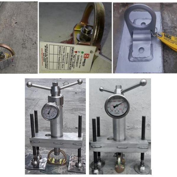 Certificación puntos de anclaje Extractómetro