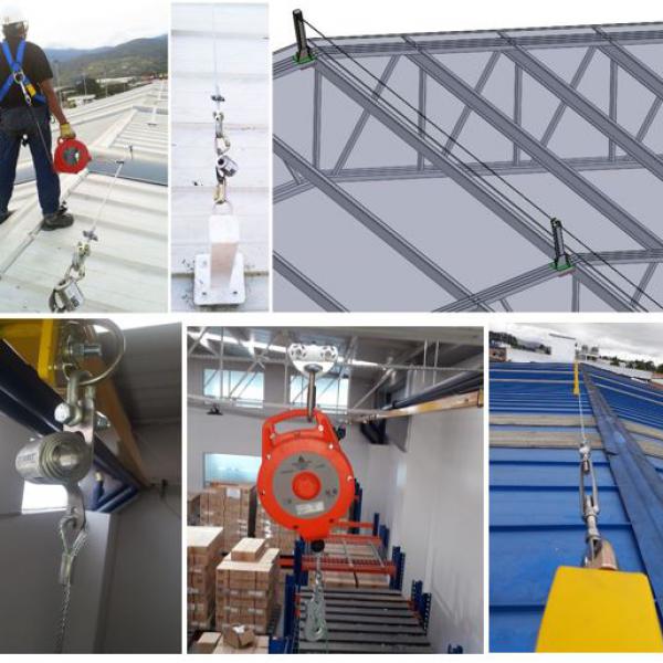 Líneas de vida horizontal 