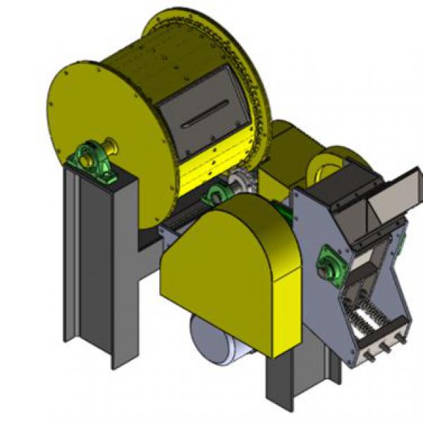 Molino para residuos de concreto